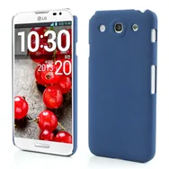 Cover Semi Rigida in TPU per LG Optimus G Pro E985 E980 F240K (Blu Scuro)