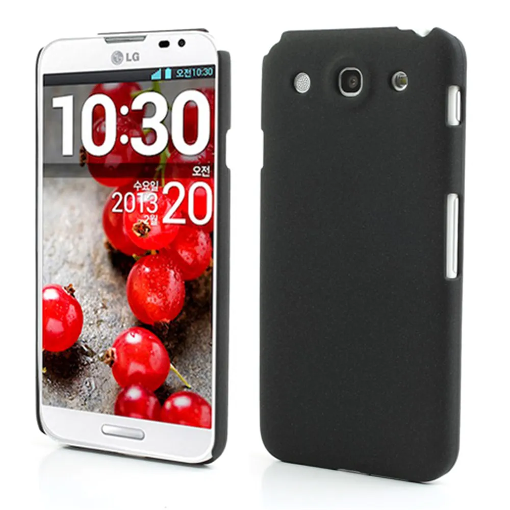 Cover Semi Rigida in TPU per LG Optimus G Pro E985 E980 F240K (Nero)