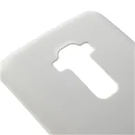 Cover Semi Rigida in TPU per LG G Flex D950 D958 (Bianco)