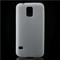 Cover in Silicone Antiscivolo per Samsung Galaxy S5 G900 (Bianco)