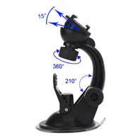 Supporto Auto con Ventosa per BlackBerry Z10 (Nero)