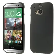Cover in Silicone Soft Touch per HTC One M8 (Nero)
