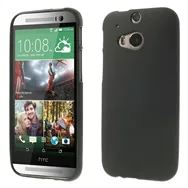 Cover in Silicone Soft Touch per HTC One M8 (Nero)