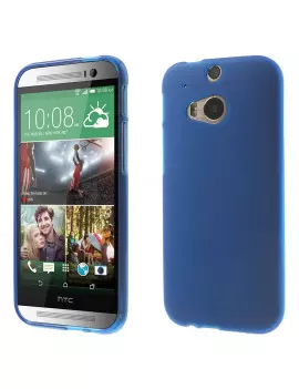 Cover in Silicone Soft Touch per HTC One M8 Blu 4054048224689