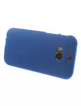 Cover in Silicone Soft Touch per HTC One M8 Blu 4054048224689