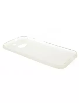 Cover in Silicone Soft Touch per HTC One M8 Semi Trasparente 4054048755787