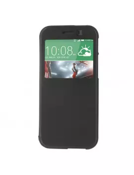 Cover Flip a Portafoglio S-View HTC One M8 Nero 4054048760842