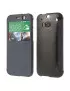 Cover Flip a Portafoglio S-View HTC One M8 Blu 4054048213737