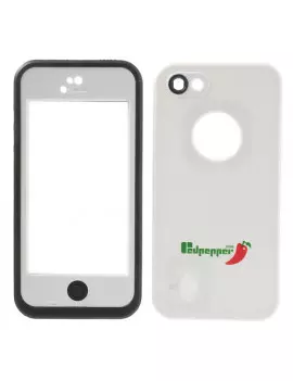 Cover RedPepper Impermeabile Antiurto per Apple iPhone 5C (Bianco)