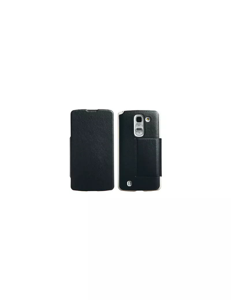 Cover Flip a Portafoglio Luxury LG Optimus G Pro 2 E985 E986 Nero