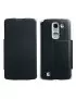 Cover Flip a Portafoglio Luxury LG Optimus G Pro 2 E985 E986 Nero
