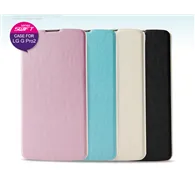 Cover Flip a Portafoglio Luxury per LG Optimus G Pro 2 E985 E986 (Nero)