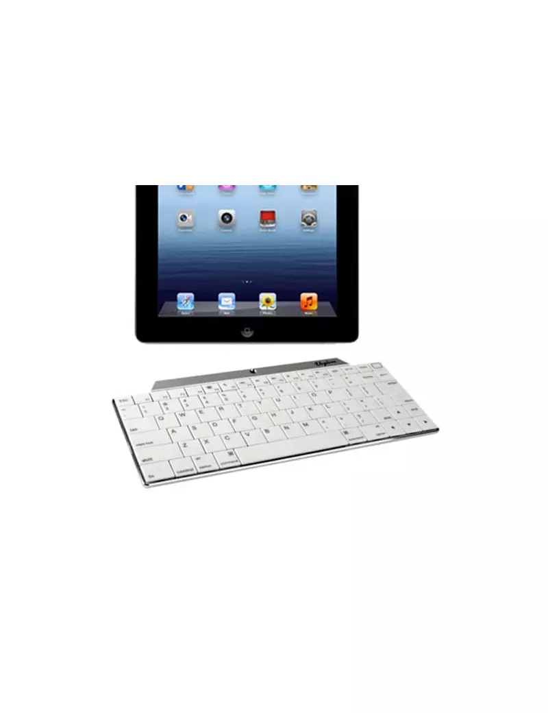 Tastiera Bluetooth 3.0 per Tablet, iPad, Smart Phone (Bianco)