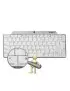 Tastiera Bluetooth 3.0 per Tablet, iPad, Smart Phone (Bianco)