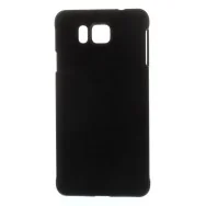 Cover in Gomma Antigraffio per Samsung Galaxy Alpha (Nero)