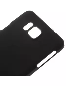 Cover Gomma Antigraffio per Samsung Galaxy Alpha Nero