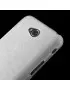 Cover in TPU Effetto Spazzolato per LG L70 Bianco Trasparente 5712579216465