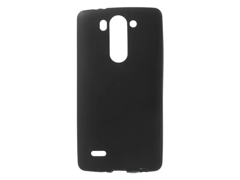 Cover Morbida in TPU per LG G3 mini D722 (Nero)