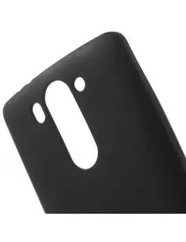 Cover Morbida in TPU per LG G3 mini D722 (Nero)