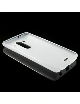 Cover Morbida in TPU per LG G3 mini D722 (Bianco)