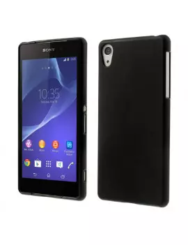 Cover Morbida in TPU per Sony Xperia Z2 L50W (Nero)