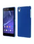 Cover Morbida in TPU per Sony Xperia Z2 L50W (Blu Trasparente)