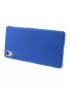 Cover Morbida in TPU per Sony Xperia Z2 L50W (Blu Trasparente)
