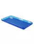 Cover Morbida in TPU per Sony Xperia Z2 L50W (Blu Trasparente)