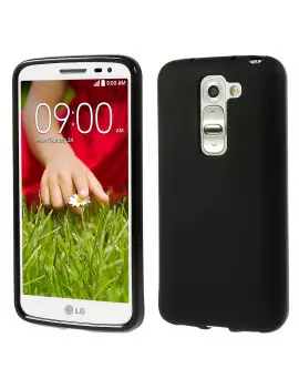 Cover Morbida in TPU per LG G2 Mini D410 D620 (Nero)