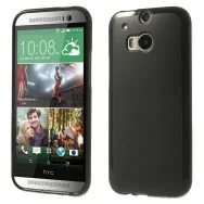 Cover Morbida in TPU per HTC One M8 (Nero)