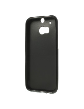 Cover Morbida in TPU per HTC One M8 (Nero)