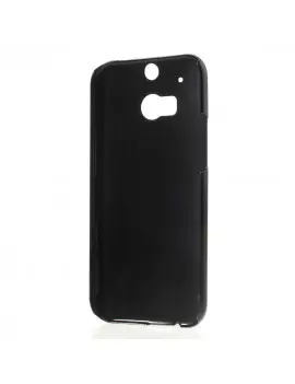 Cover Rigida Carbon Look per HTC One M8 (Nero)