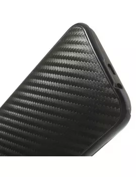 Cover Rigida Carbon Look per HTC One M8 (Nero)