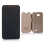 Cover Flip a Portafoglio in Ecopelle per LG L70 (Nero)