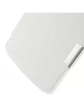 Cover Flip a Portafoglio Slim Magnetica per LG G3 (Bianco)