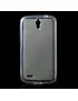 Cover in TPU con Tappo Antipolvere per Huawei Ascend G610 Grigio