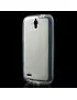 Cover in TPU con Tappo Antipolvere per Huawei Ascend G610 Grigio