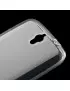 Cover in TPU con Tappo Antipolvere per Huawei Ascend G610 Grigio