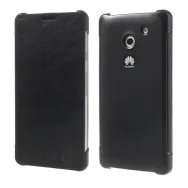 Cover Flip a Portafoglio Super Slim per Huawei Ascend D2 (Nero)