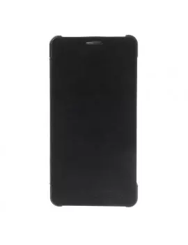 Cover Flip a Portafoglio Super Slim per Huawei Ascend D2 (Nero)