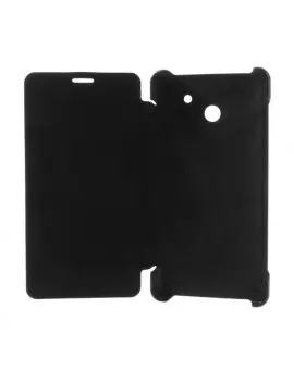 Cover Flip a Portafoglio Super Slim per Huawei Ascend D2 (Nero)