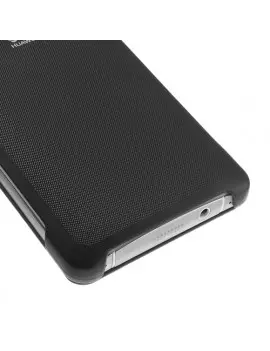 Cover Flip a Portafoglio Super Slim per Huawei Ascend D2 (Nero)