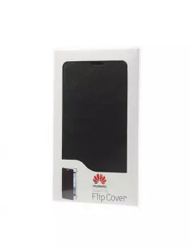 Cover Flip a Portafoglio Super Slim per Huawei Ascend D2 (Nero)