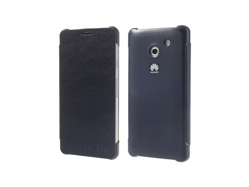 Cover Flip a Portafoglio Super Slim per Huawei Ascend D2 (Blu)