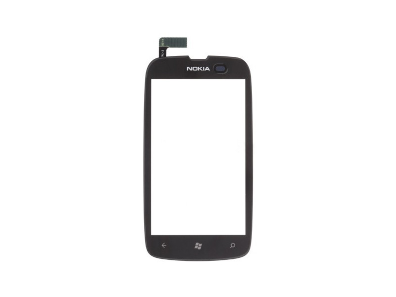 Vetro di Ricambio per Nokia Lumia 610 (Nero)