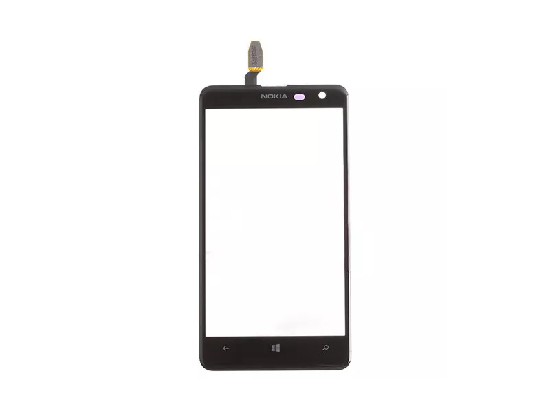 Vetro di Ricambio per Nokia Lumia 625 (Nero)