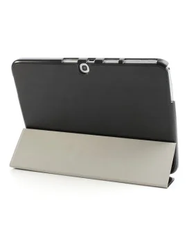 Custodia Pieghevole in Ecopelle per Samsung Galaxy Tab 3 101 Nero