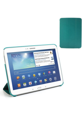 Custodia Pieghevole in Ecopelle per Samsung Galaxy Tab 3 101 Verde
