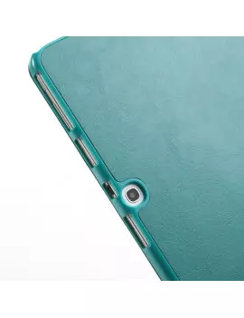 Custodia Pieghevole in Ecopelle per Samsung Galaxy Tab 3 101 Verde