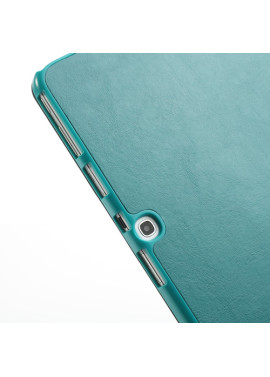 Custodia Pieghevole in Ecopelle per Samsung Galaxy Tab 3 101 Verde